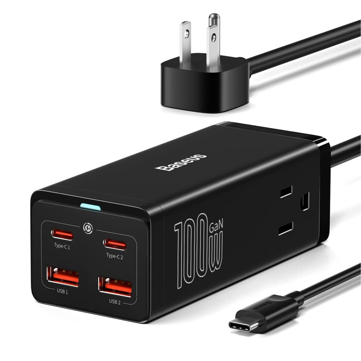 Baseus PowerCombo 100W, All-in-One USB C Charging Station