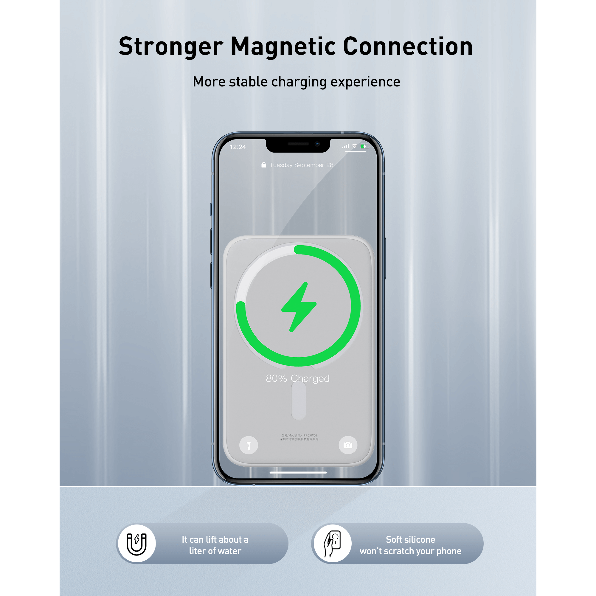 Baseus Magnetic Power Bank 6000mAh 20W Battery Pack Wireless Portable Charger